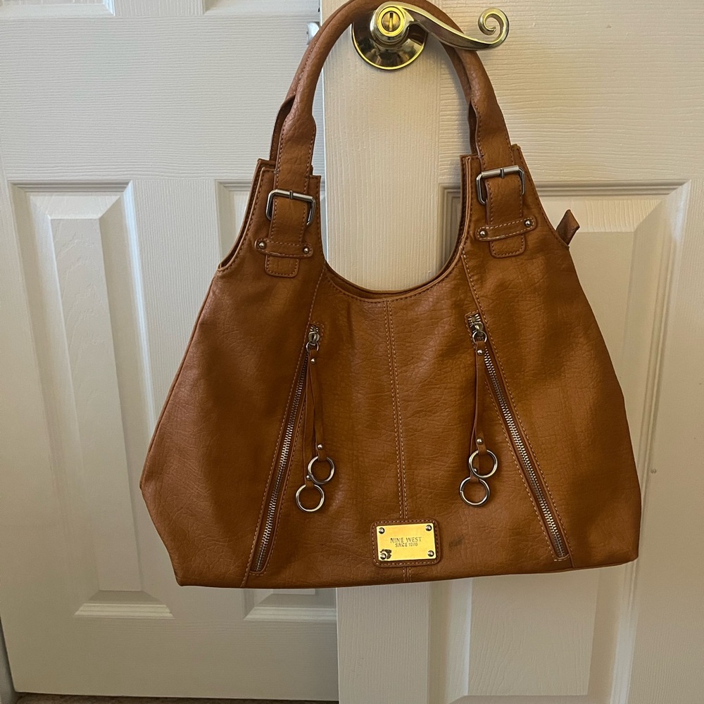 Nine West Tan Shoulder Bag